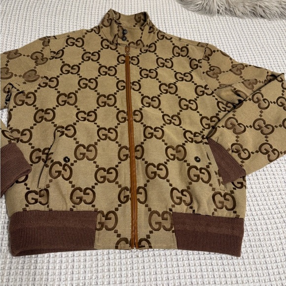 Gucci Jumbo GG Canvas Jacket Size 48/Medium - Picture 3 of 16
